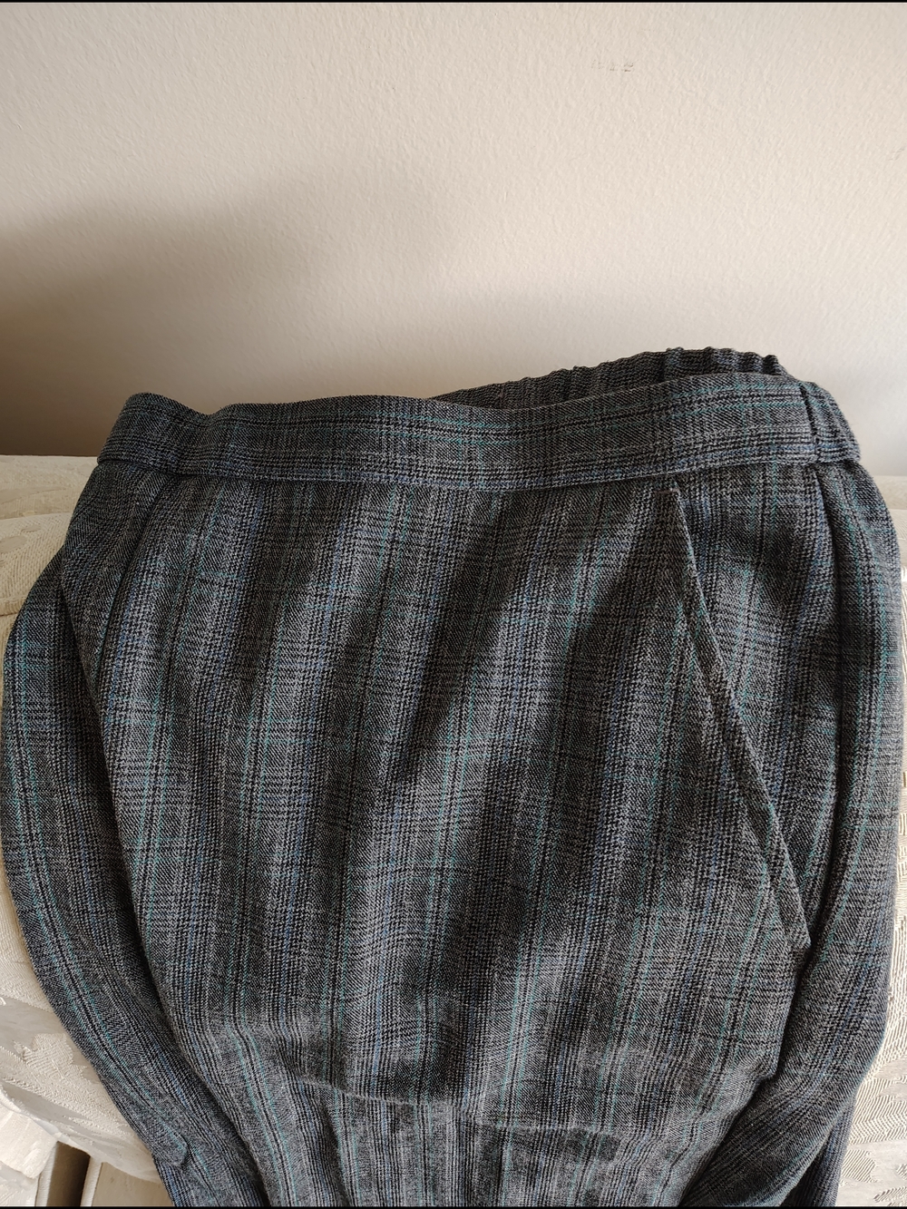 Briggs New York Gray Houndstooth Pull-On Trousers